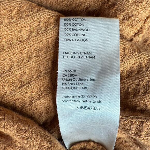 Free People New Magic Thermal Waffle Top in Pretty Penny - Picture 6 of 11